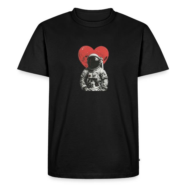Astronaut Big Heart T-Shirt
